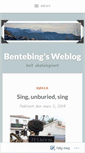 Mobile Screenshot of bentebing.com